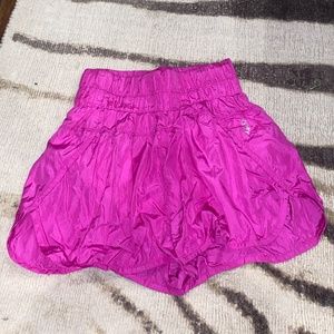 pink Free people shorts